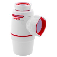 Сифон для раковини Neo Air 1¼"×Ø40мм WIRQUIN (9541358)