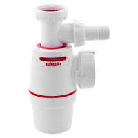 Сифон для кухонної мийки Neo Air 1½"ר40мм з підведенням WIRQUIN (9542321) Сифон для кухонної мийки Neo Air 1½"ר40мм з підведенням WIRQUIN (9542321)
