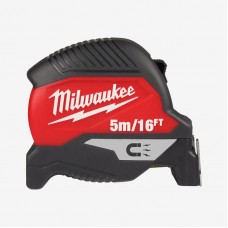 Рулетка магнітна MAGNETIC MILWAUKEE (Gen4), (полотно 30мм), 5м/16фт