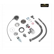 Кухонна мийка Kroner KRP Schwarze - SET7546ARTHM PVD