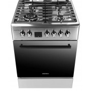 Плита газоелектрична Grunhelm FD66234I Нержавійка