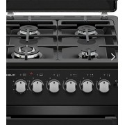 Плита газова Grunhelm G4F56124B чорна