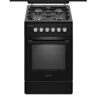 Плита газова Grunhelm G4F56124B чорна
