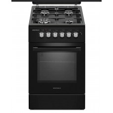 Плита газова Grunhelm G4F56124B чорна