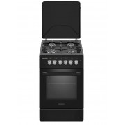 Плита газова Grunhelm G4F56124B чорна