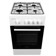 Плита газова біла Grunhelm G4F5600W