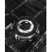 Плита газоелектрична Grunhelm FG6612G дзеркальна чорна