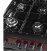 Плита газоелектрична Grunhelm FG5612BU Бургунді
